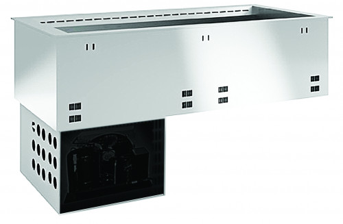 Elegance Drop-In Emainox Refrigerated Wells - 800mmL