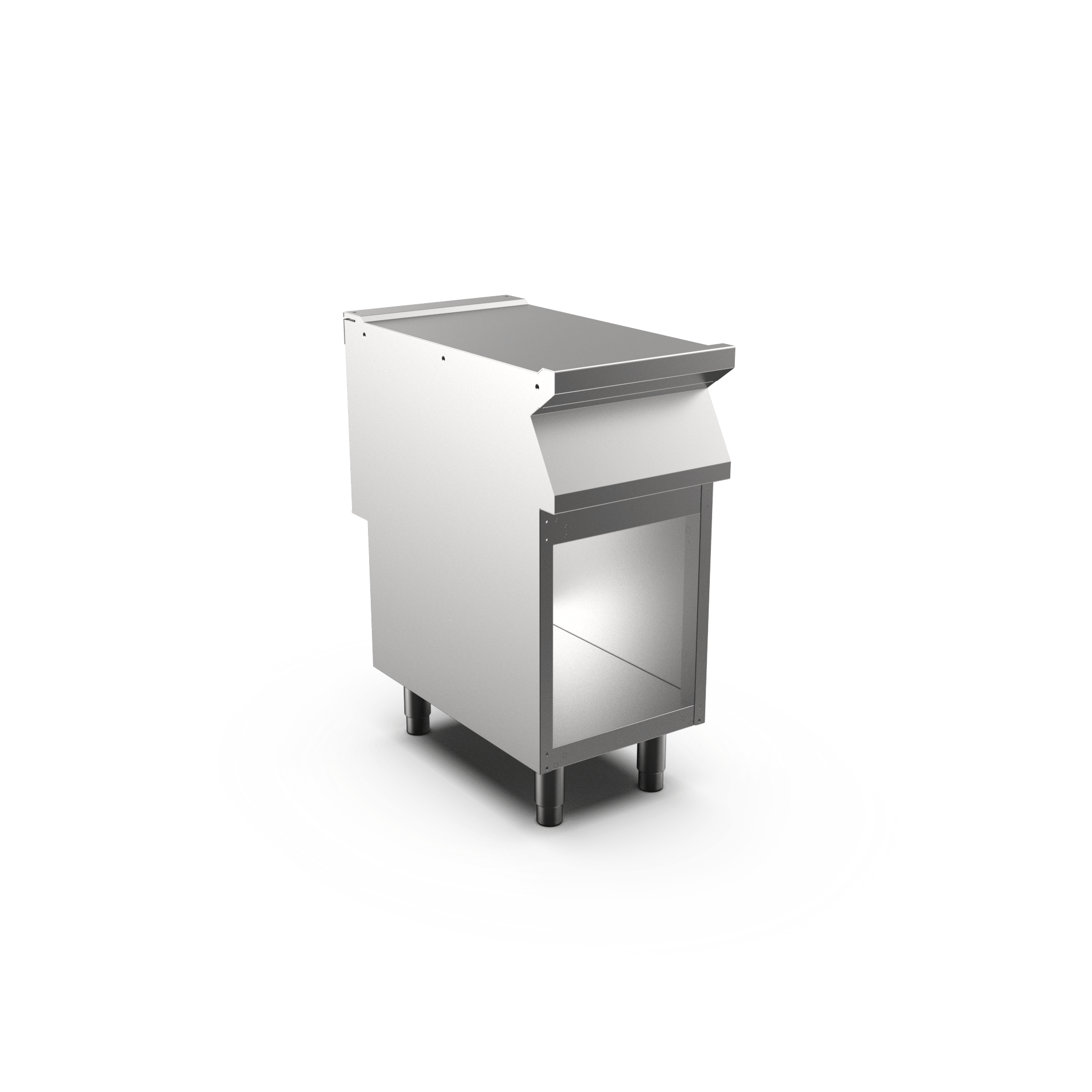 EN94G - Mareno M1 90 Series 400mm wide worktop on open stand