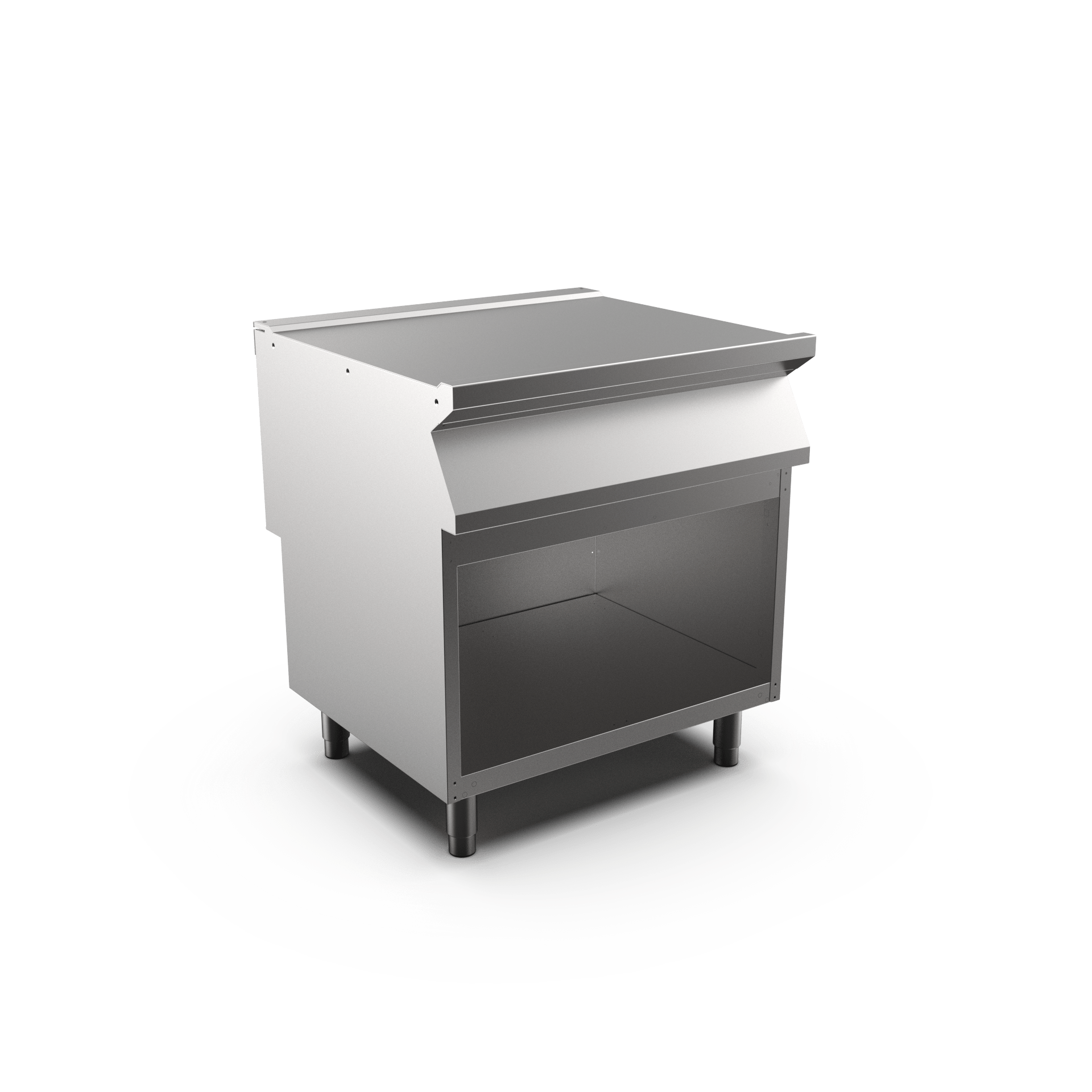 EN98G - Mareno M1 90 Series 800mm wide worktop on open stand