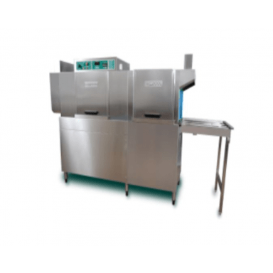 Eswood ES220RA Rackâ€“Conveyor Warewasher 175 to 220 racks per hour right angle pre wash