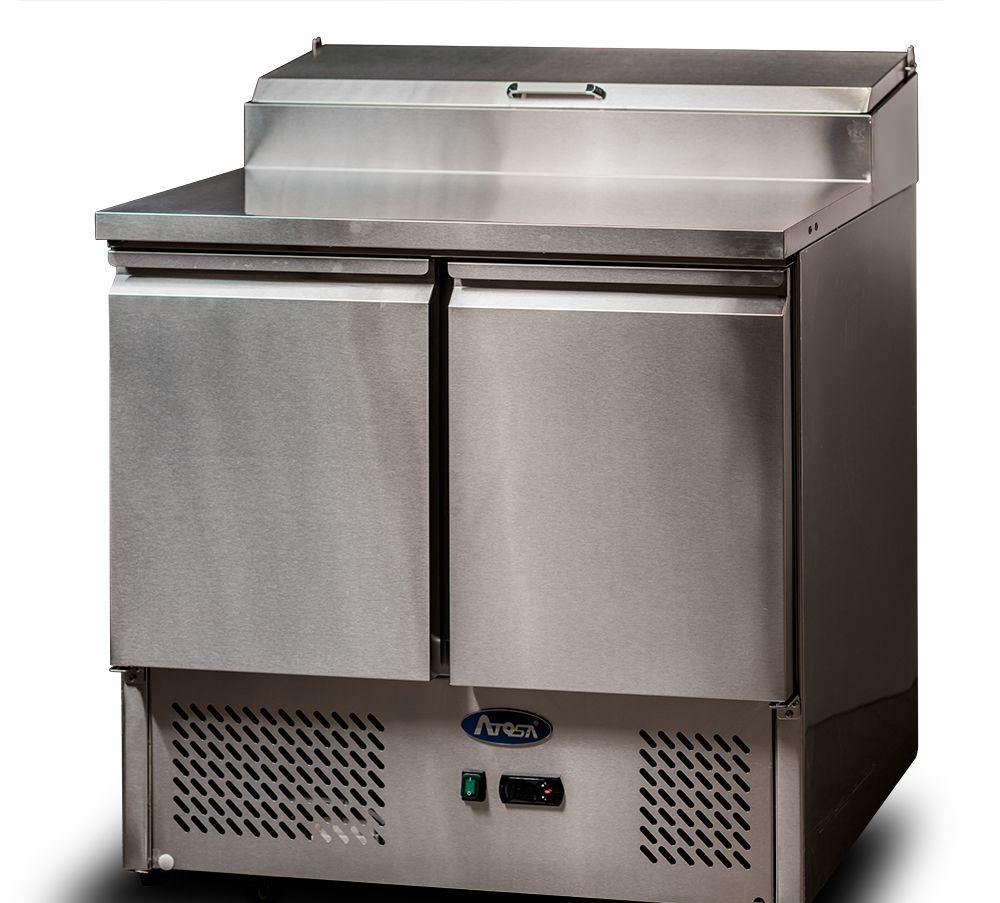 Atosa Two Doors Open Top Saladette