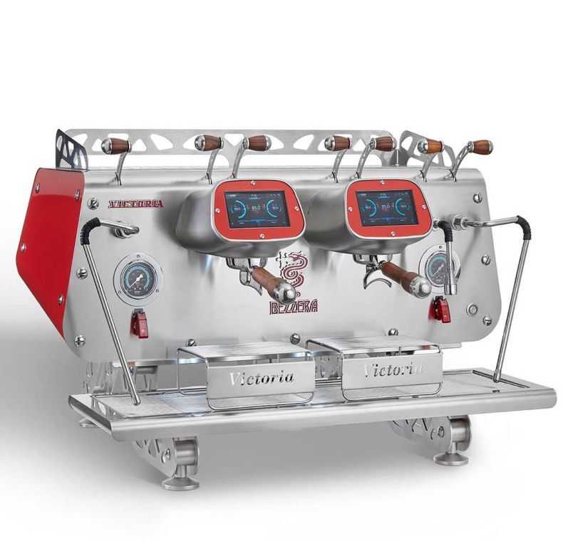 Bezzera Victoria Red 2 Group Espresso Machine BZVICTORIA2R