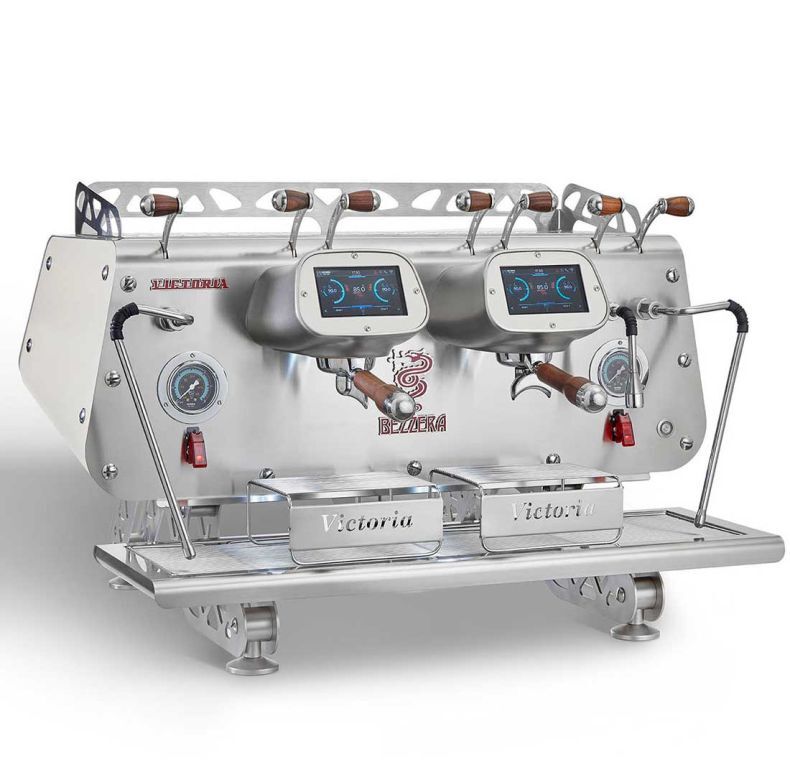 Bezzera Victoria White 2 Group Espresso Machine BZVICTORIA2W
