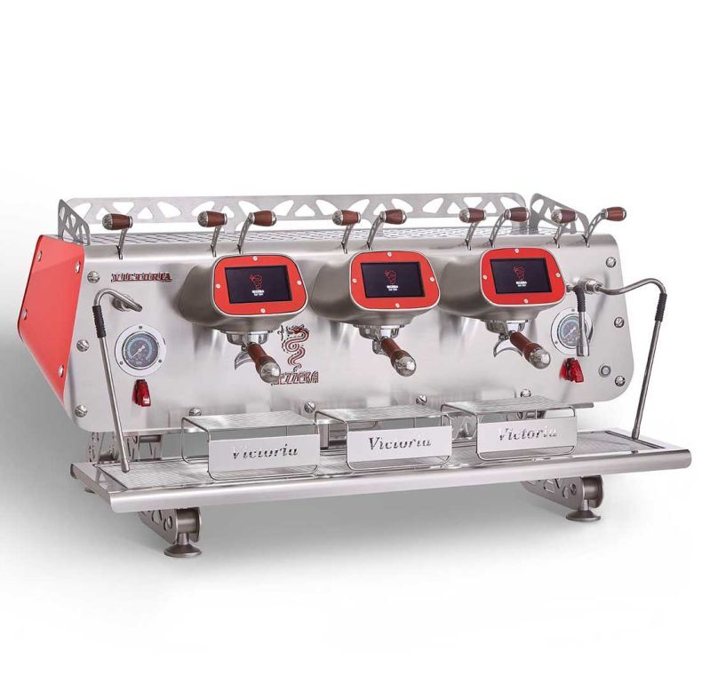 Bezzera Victoria Red 3 Group Espresso Machine BZVICTORIA3R