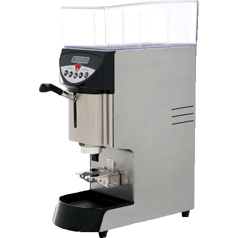 Eureka Mythos 75 Titanium On Demand Coffee Grinder - Polished Stainless Steel