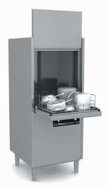 EW3102R Eurowash Utensil washer with heat recovery 400V 50Hz / 3N (W720 x D780 x H1730/16A/Inc Rinse Pump) 