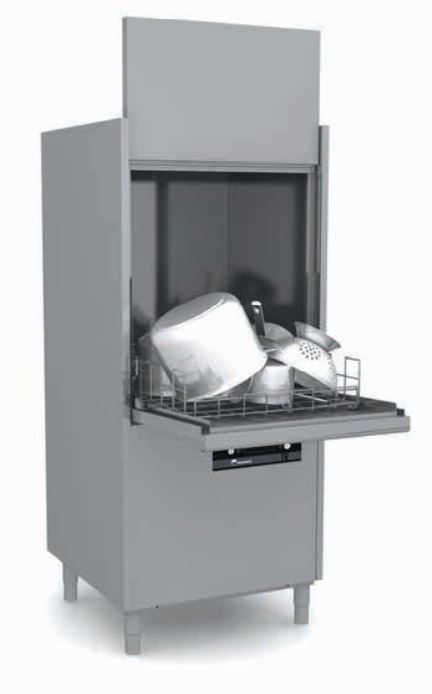 EW3104R Eurowash Utensil washer with heat recovery (W850 x D850 x H1960/16A/Inc Rinse Pump) 