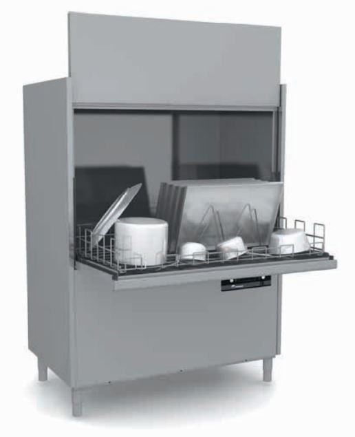 EW3105 Eurowash Utensil washer with High wash chamber (W1470 x D850 x H1960/32A/Inc Rinse Pump)