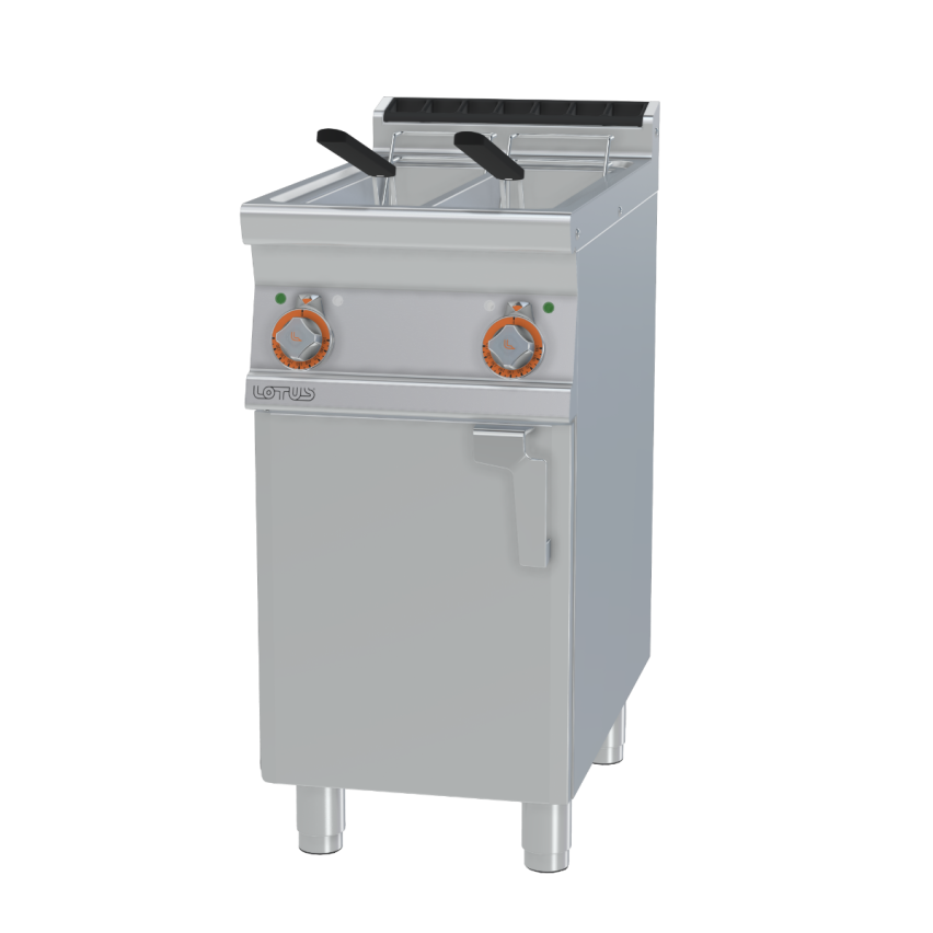 Lotus F2/8-74ET Electric 8L + 8L Split Tank Fryer