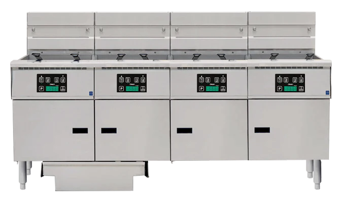 Anets FDAEP418RC Platinum Series - 4 Bank Fryer Filter Drawer
