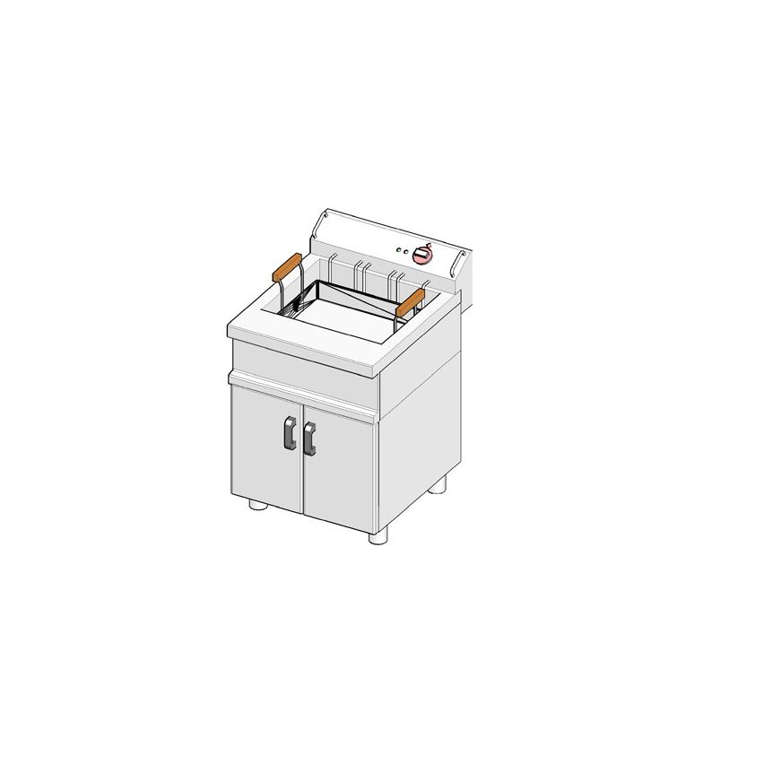 Lotus FMPE-20 Electric 17L Wide Body Shallow Fryer