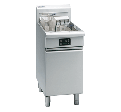 Waldorf 800 Series FNL8120GE - 450mm Single Pan Gas Fryer Low Back Version
