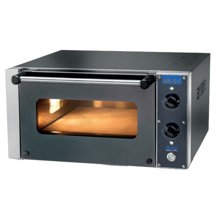 GAM SUN Electric Countertop Single Deck Pizza Oven - FORSUNMN230