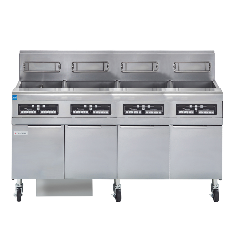 FPH455-2C-NG - Frymaster Filtration H55 3 Full 1 Split Pot w Computers Nat Gas