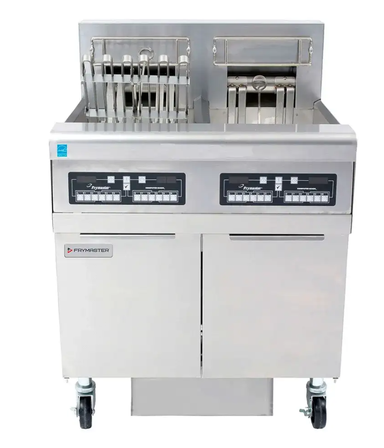 FPRE214C-FD - Frymaster 2 Pot RE 14kw with Computer w Front Oil Disposal