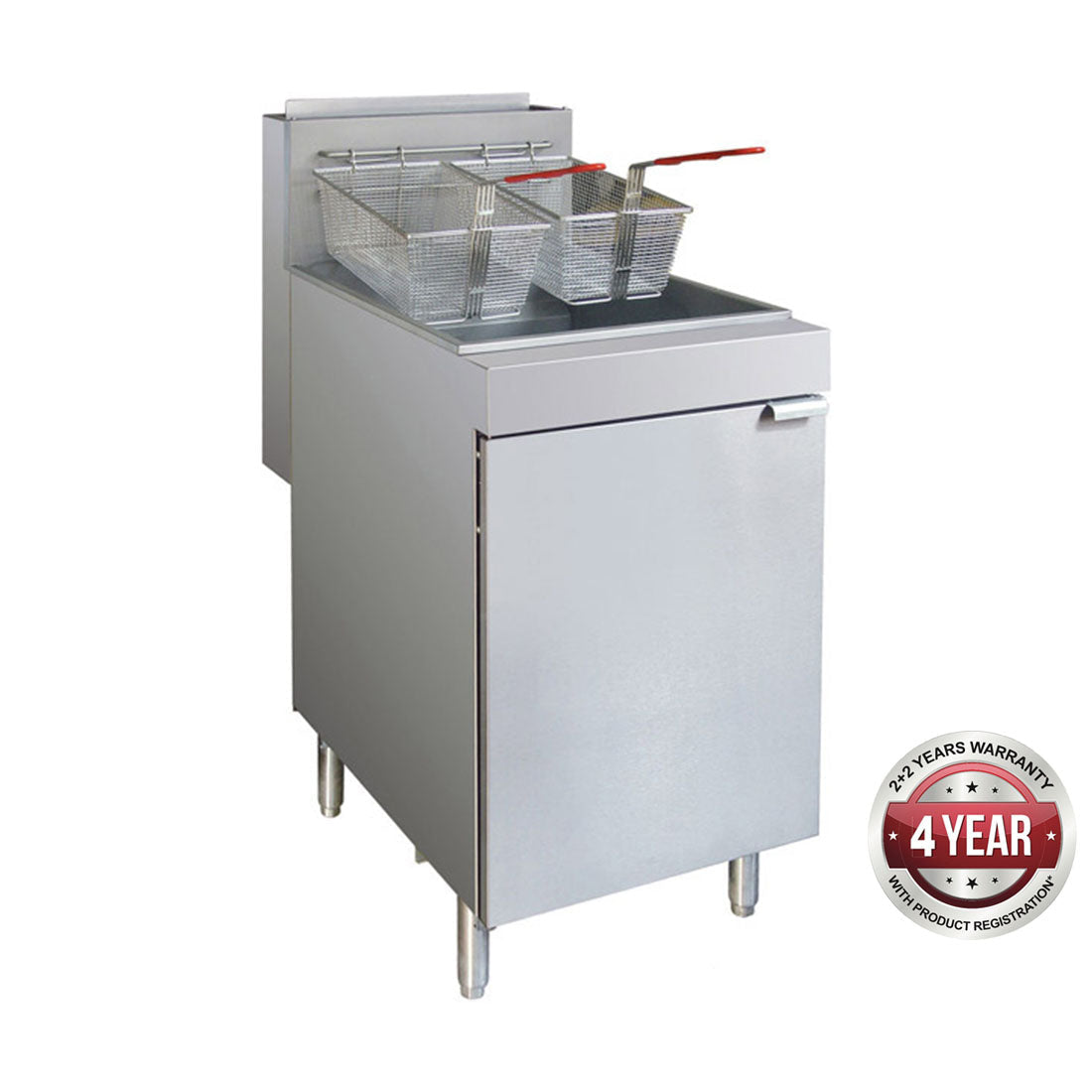 FryMAX - Superfast Natural Gas Tube Fryer RC400E