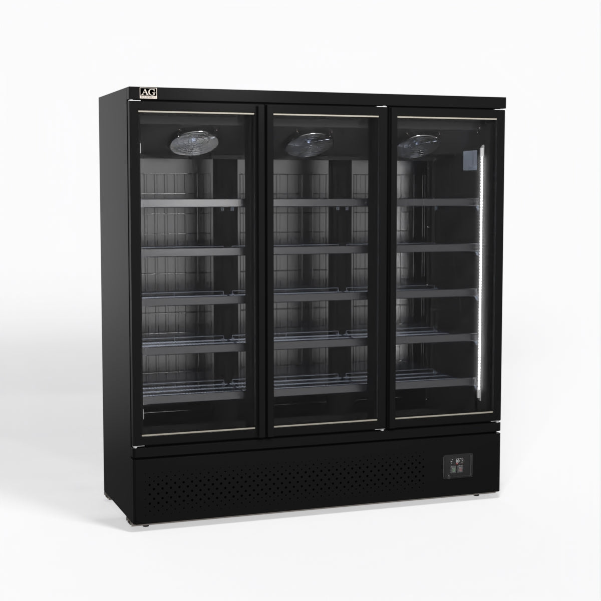 Supermarket Three Doors Upright Display Freezer
