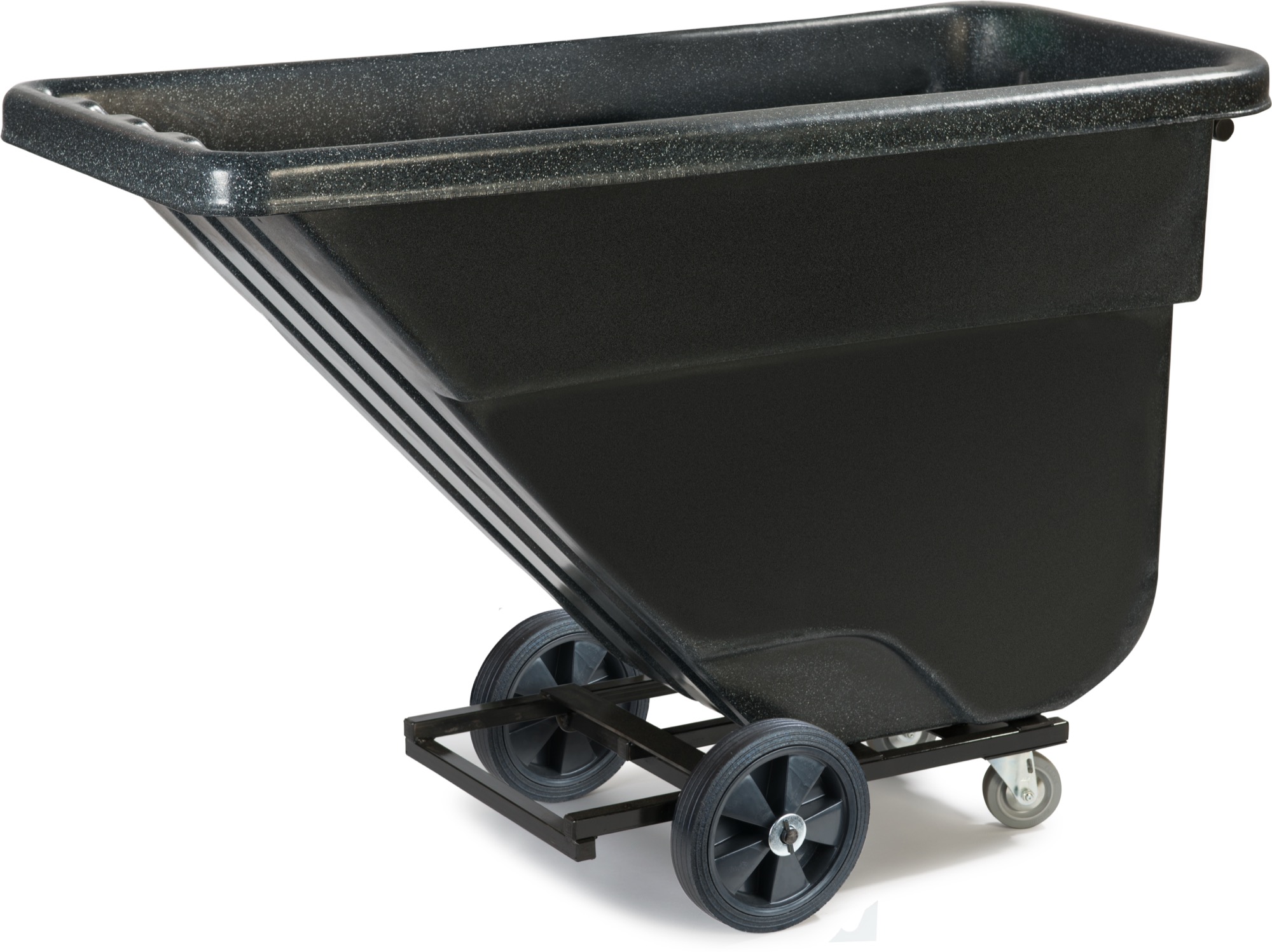 TTLD58003 Carlisle Black Light Duty Utility Tilt Truck 204kg Capacity 1370mm x 660mm x 965mm