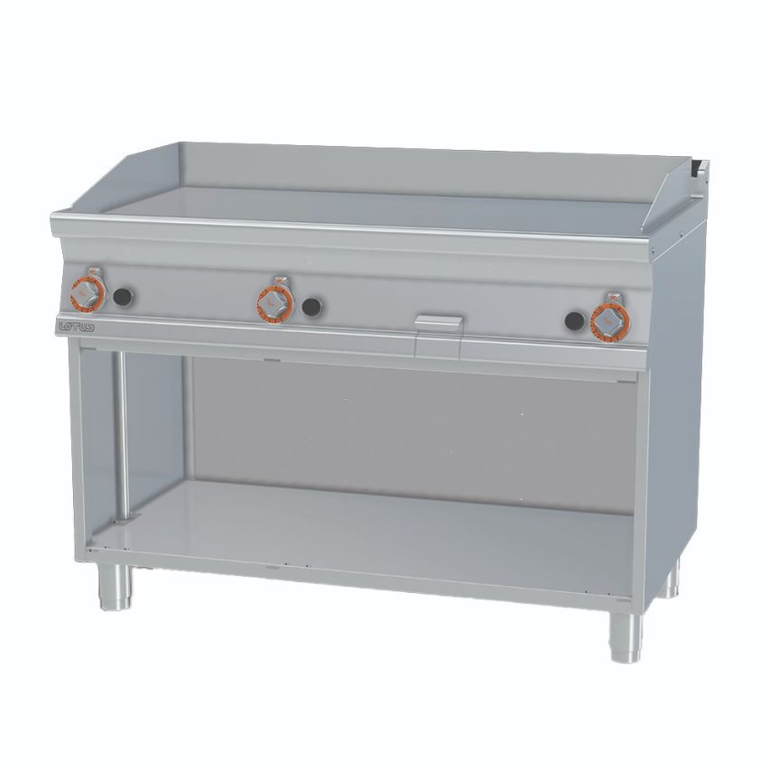 Lotus FTL-712GS3 Gas Superchrome 1200mm Hotplate on base