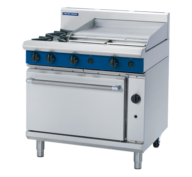 Blue Seal Evolution Series G506B - 900mm Gas Range Static Oven