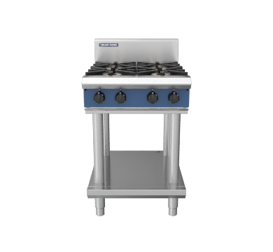 Blue Seal Evolution Series G514D-LS - 600mm Gas Cooktop - Leg Stand