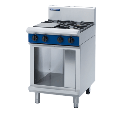 Blue Seal Evolution Series G514D-CB - 600mm Gas Cooktop - Cabinet Base