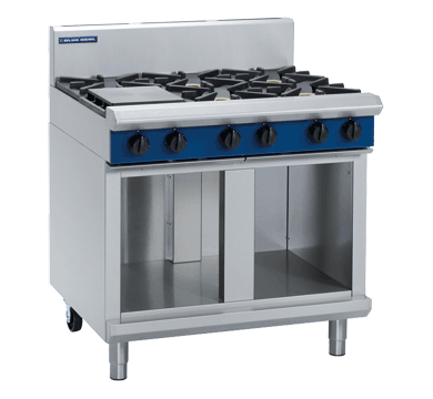 Blue Seal Evolution Series G516D-CB - 900mm Gas Cooktop - Cabinet Base