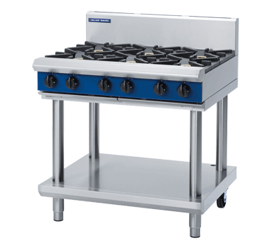 Blue Seal Evolution Series G516D-LS - 900mm Gas Cooktop  Leg Stand