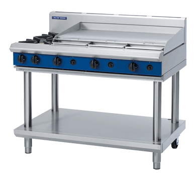 Blue Seal Evolution Series G518A-LS - 1200mm Gas Cooktop  Leg Stand