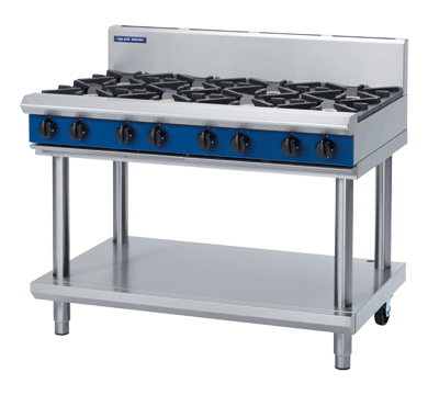 Blue Seal Evolution Series G518D-LS - 1200mm Gas Cooktop  Leg Stand