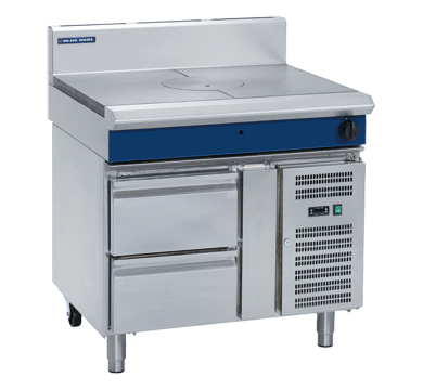 Blue Seal Evolution Series G57-RB - 900mm Gas Target Top  Refrigerated Base