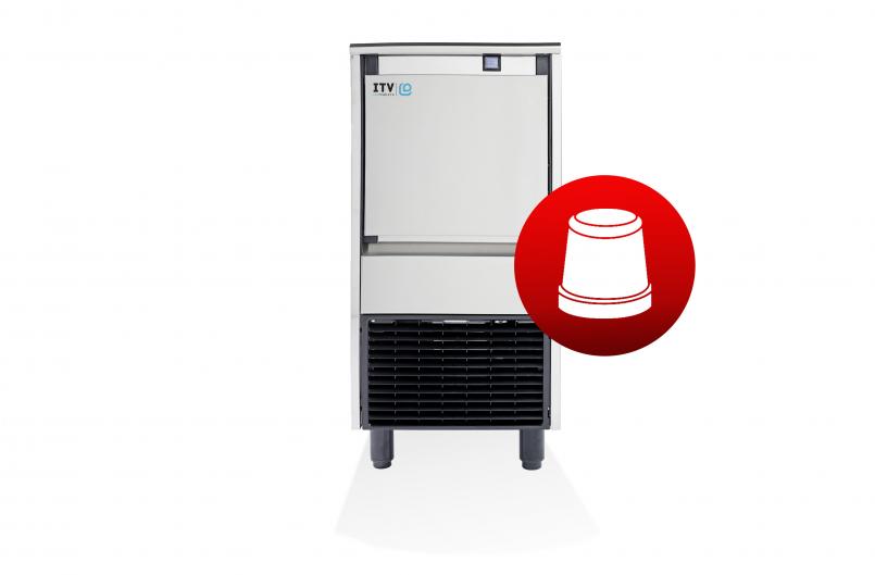 Skope GALA NG30 A Self Contained Ice Cube Maker R290 STAINLESS STEEL