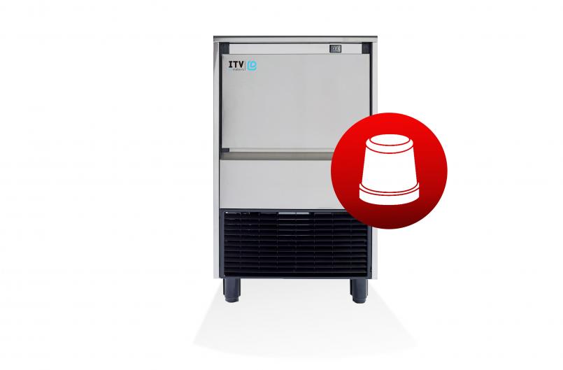 Skope GALA NG60 A Self Contained Ice Cube Maker R290 STAINLESS STEEL