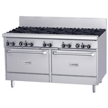 GFE60-10CC-LP - Garland Restaurant Range 1500mm Wide 10 Burner w 2 Convection Ovens Propane Gas