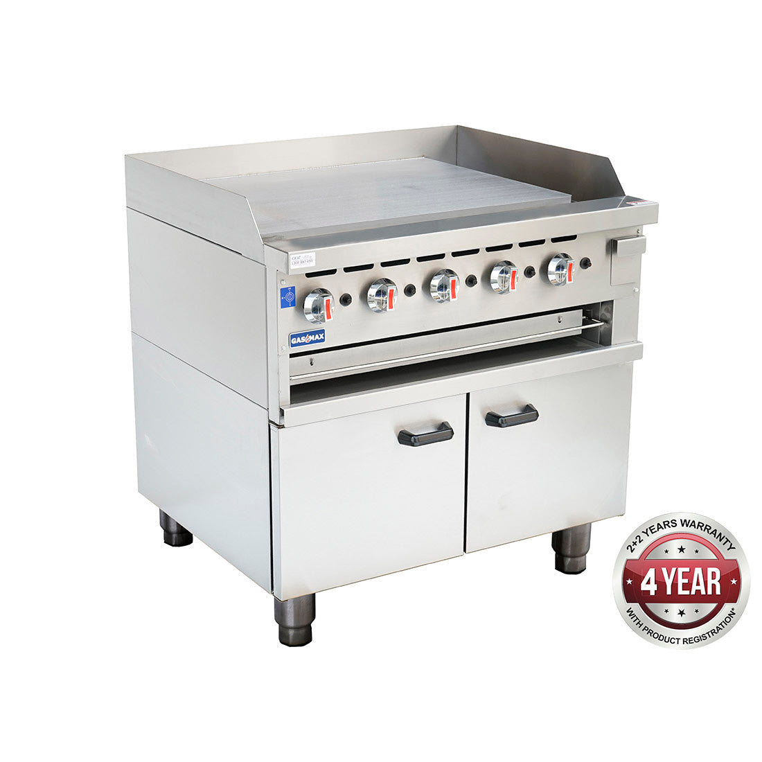 GasMAX Gas Griddle Toaster With Cabinet GGS-36
