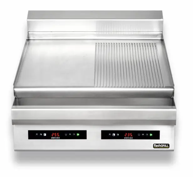 FlashGrill ZEE-GE8090L2C - 900mm Flat Griddle Plate, Double Control