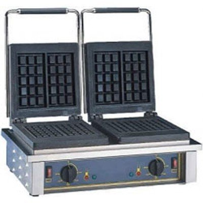 Roller Grill GED 10 Waffle Machine - 2x 3x5 square