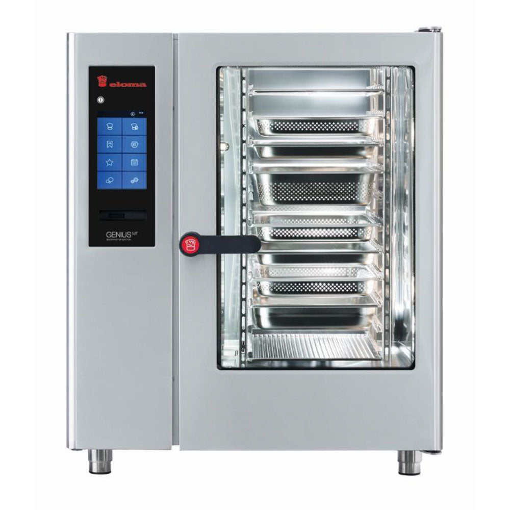 Eloma 10 X 1/1Gn Gas Combi Oven With Multitouch Controls And Right Hand Hinged Door
