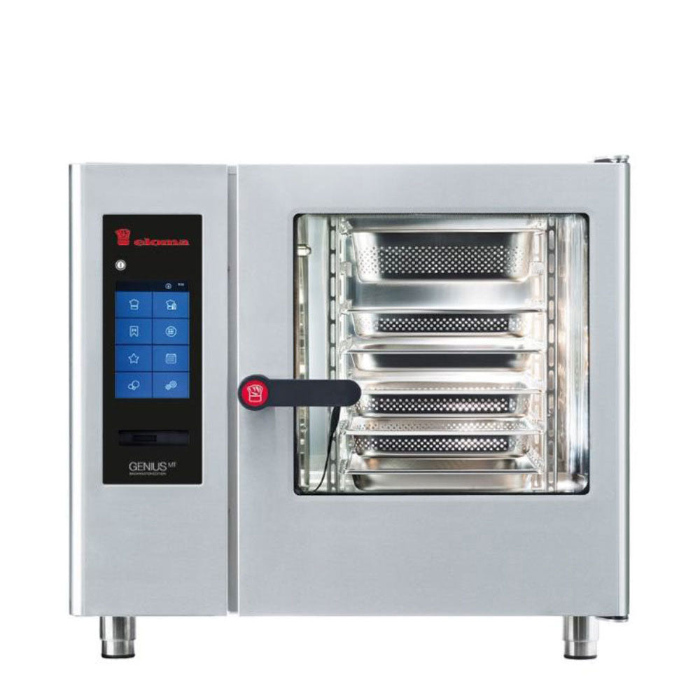 Eloma 6 X 1/1Gn Gas Combi Oven With Multitouch Controls And Right Hand Hinged Door