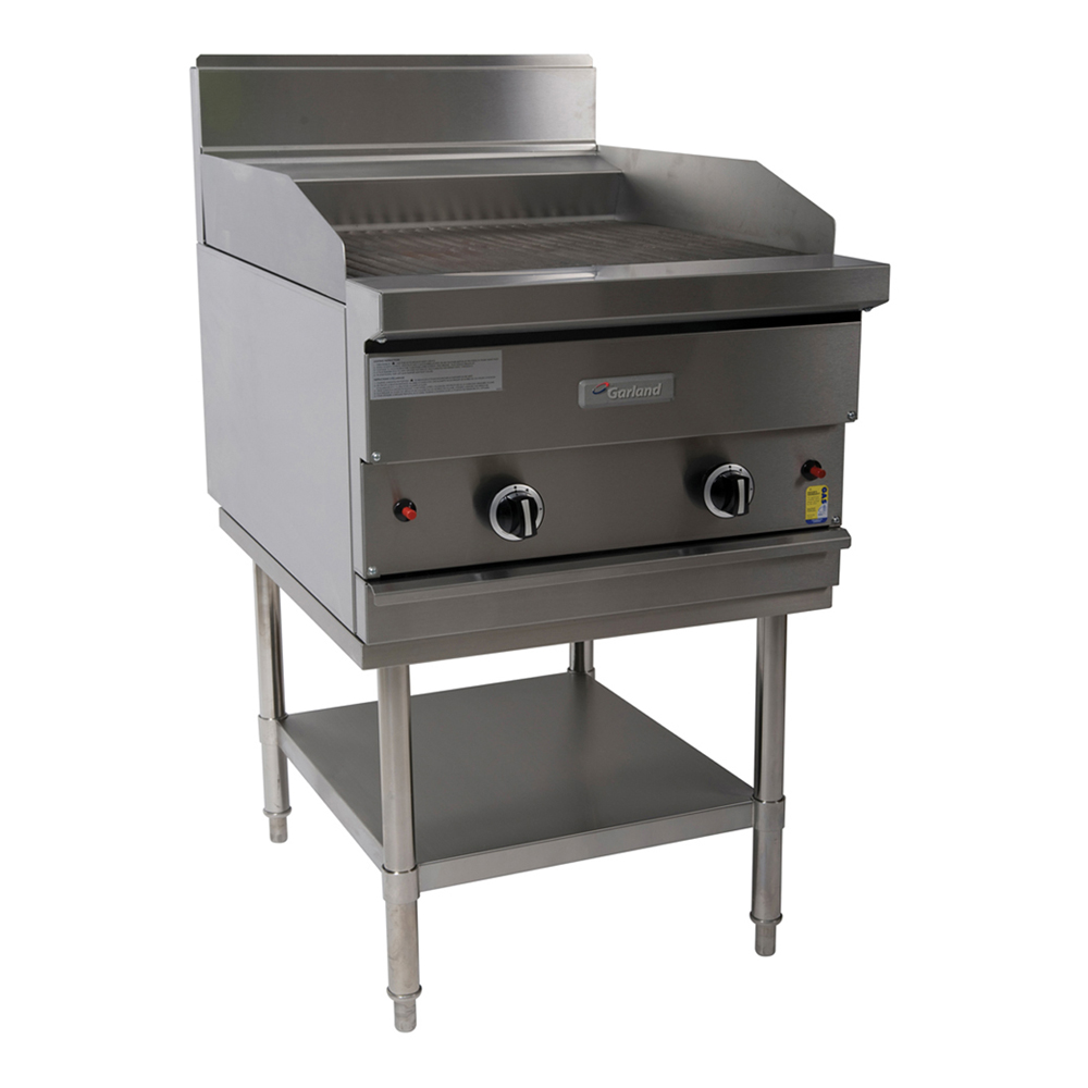 GF24-BRL-LP - Garland Restaurant Char Broiler Top 610mm Wide w Piezo Propane Gas