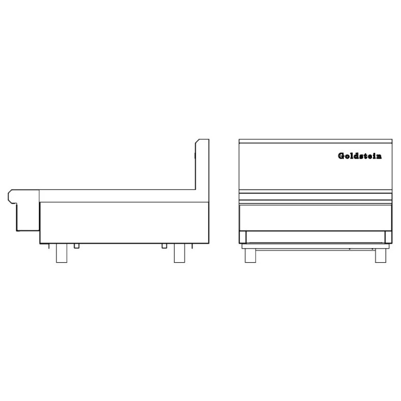 Goldstein GIB36-X 900mm infill bench top only