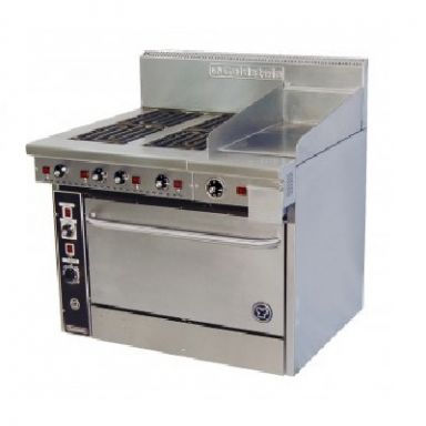 PEC2S24G28 | 711MM (28”) HIGH SPEED CONVECTION OVEN RANGES | ELECTRIC