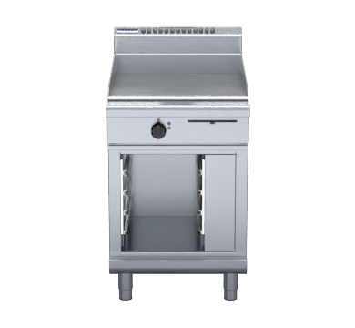 Waldorf 800 Series GP8600E-CB - 600mm Electric Griddle - Cabinet Base