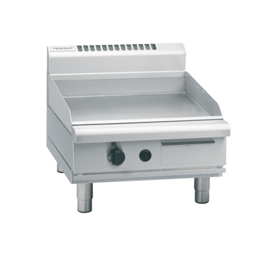 Waldorf 800 Series GPL8600G-B - 600mm Gas Griddle Low Back Version  Bench Model