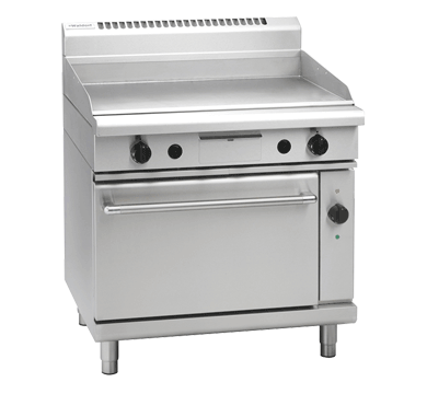 Waldorf 800 Series GP8910GEC - 900mm Gas Griddle Electric Convection Oven Range