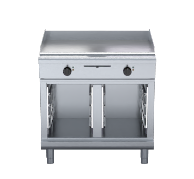Waldorf 800 Series GPL8900E-CB - 900mm Electric Griddle Low Back Version - Cabinet Base