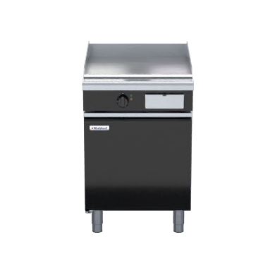 Waldorf Bold GPLB8600E-CD - 600mm Electric Griddle Low Back Version - Cabinet Base