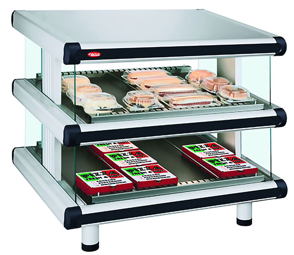 GR2SDS Designer Series Heated Display Warmer - Dual Shelf - 770 mmW