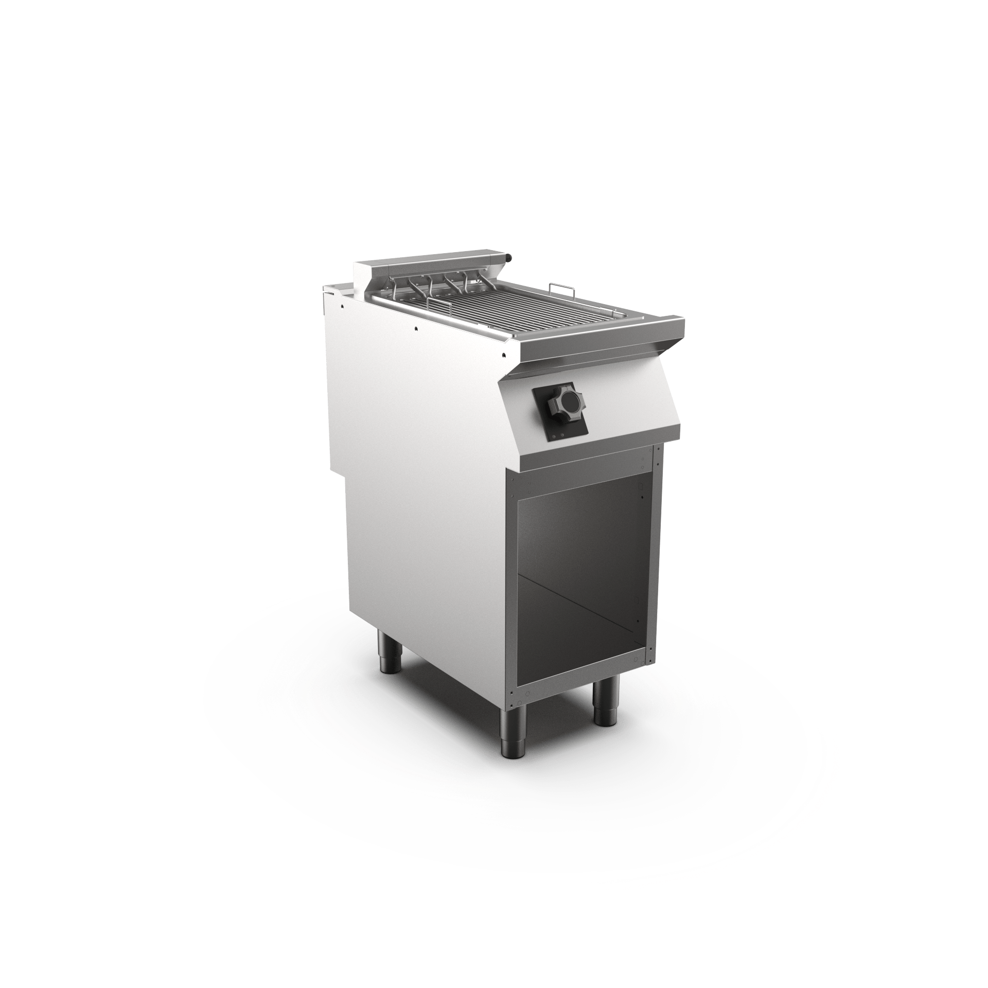 GR94EG - Mareno M1 90 Series 400mm wide Electric direct surface chargrill on stand