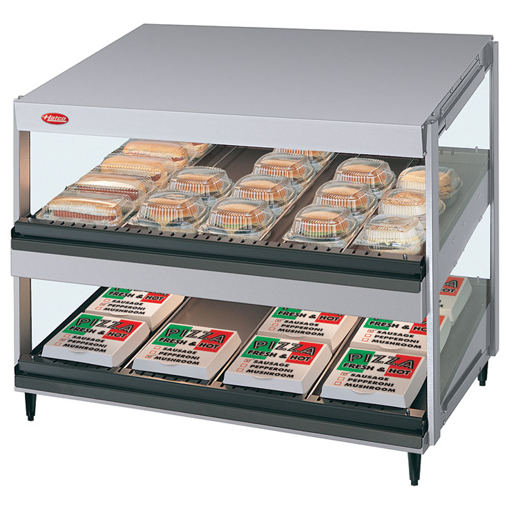 GRSDS Heated Display Warmer - Dual Shelf - 1520 mmW